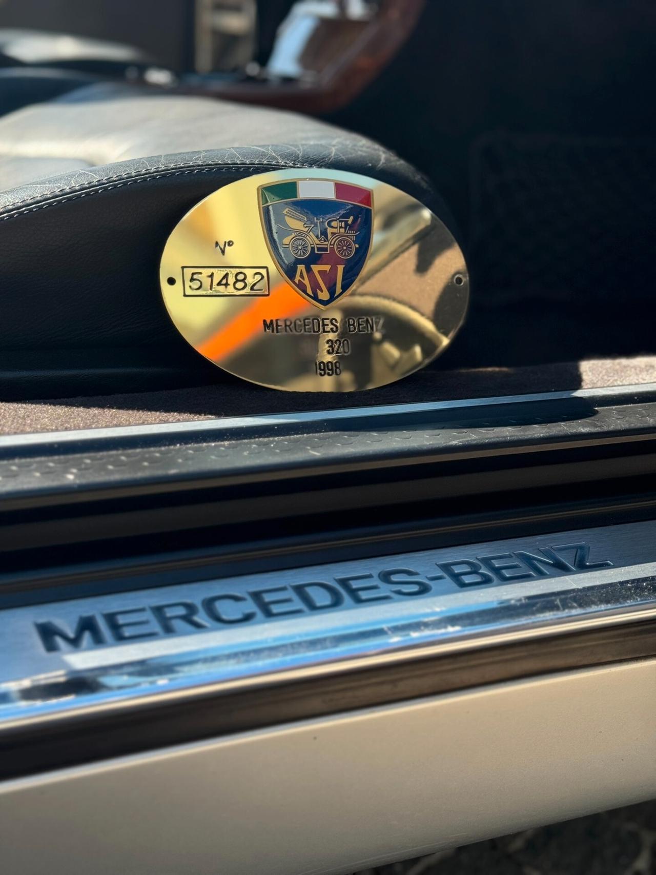 Mercedes-benz SL 320 v6 TARGA ORO ASI - DA COLLEZIONE - PERMUTE