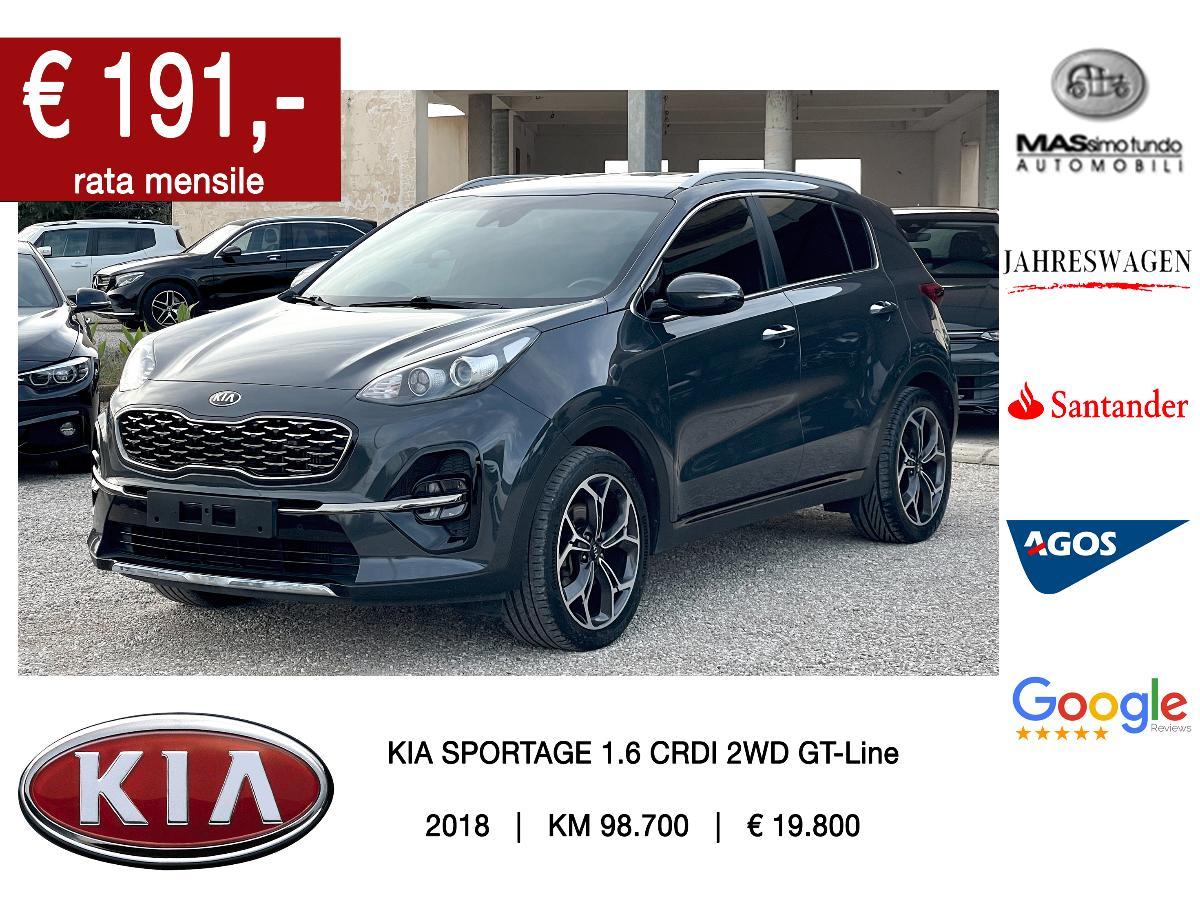 KIA Sportage 1.6 CRDI 136 CV 2WD GT Line