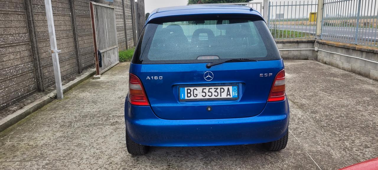 Mercedes-benz CAMBIO AUTOMATICO NEOPATENTATA CLASS A 160 cat Avantgarde