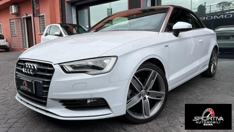 Audi A3 UNIPROPRIETARIO SOLO 26000 KM!!!!!!!!A3 Cabrio 2.0 TFSI quattro S tronic Sport