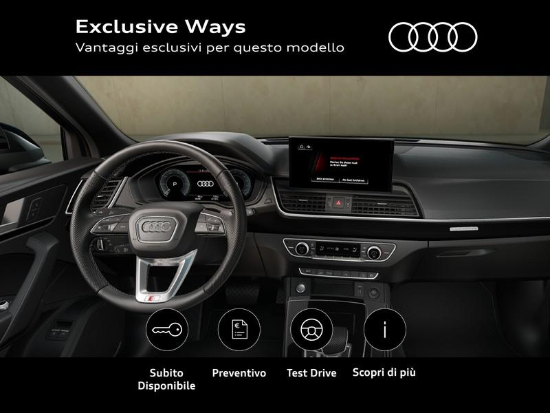 Audi Q5 sportback 50 2.0 tfsi e identity black quattro s-tronic