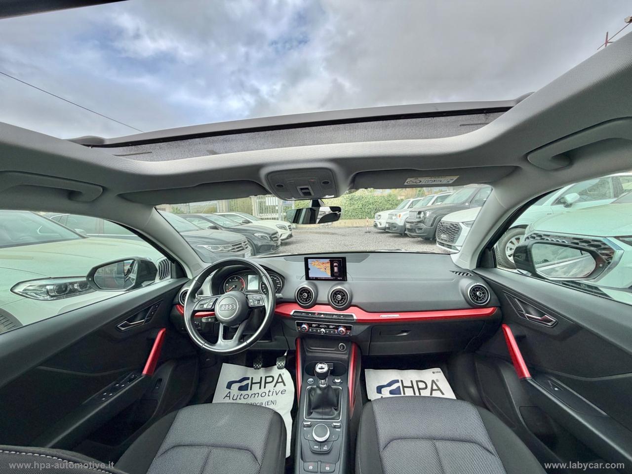 AUDI Q2 1.6 TDI NAVI TETTO SPORT PARCHEGGIO ASSISTITO