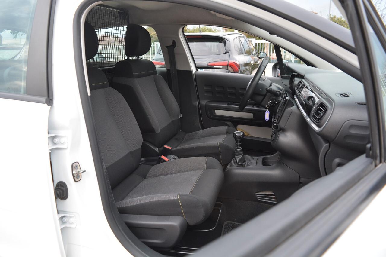 Citroen C3 BlueHDi 100 ss Van 2 posti autocarro