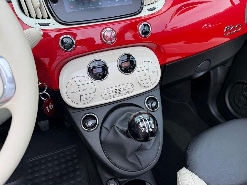FIAT 500 500 1.0 hybrid Dolcevita 70cv, CABRIO, SENSORI