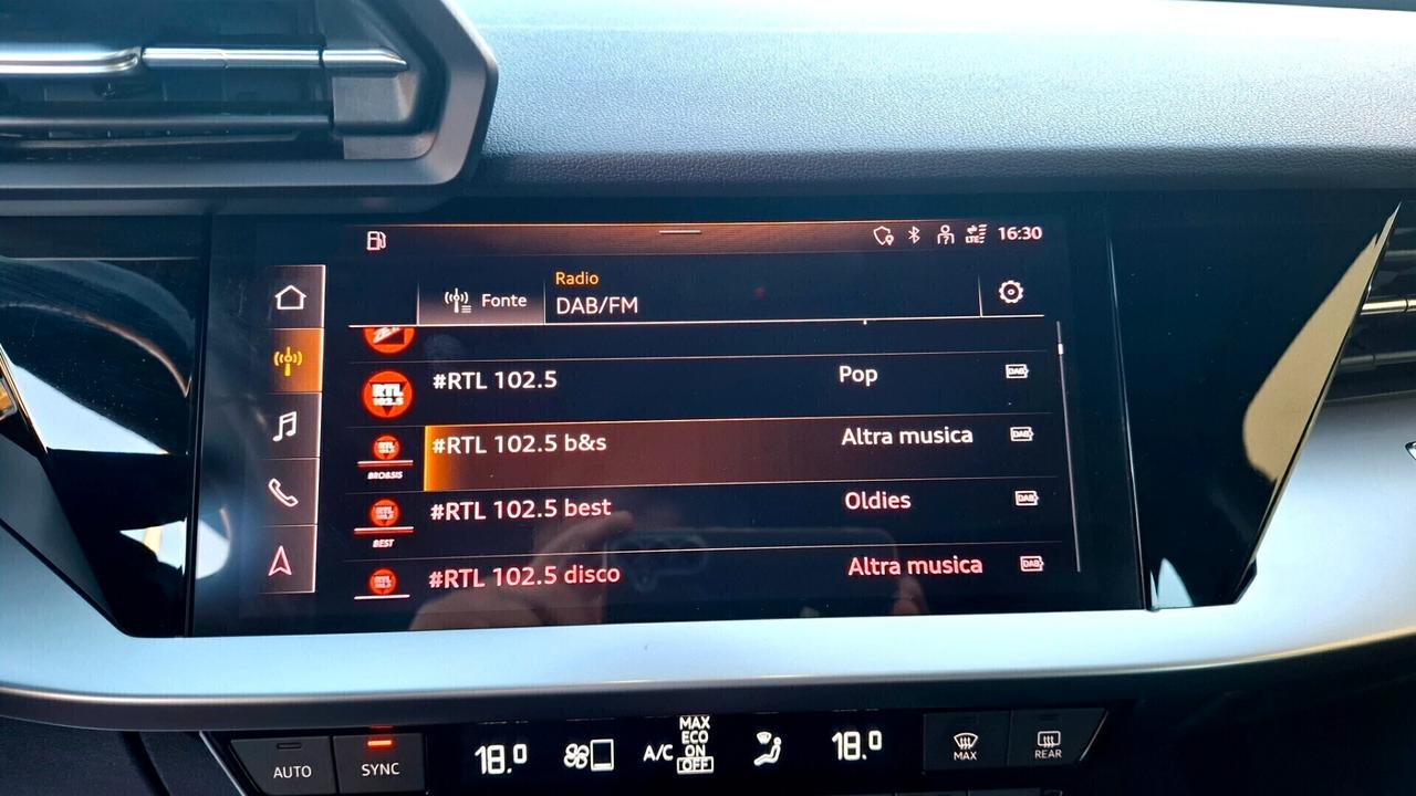 A3 SPB 35 2.0 TDI S tronic 150CV 120000km