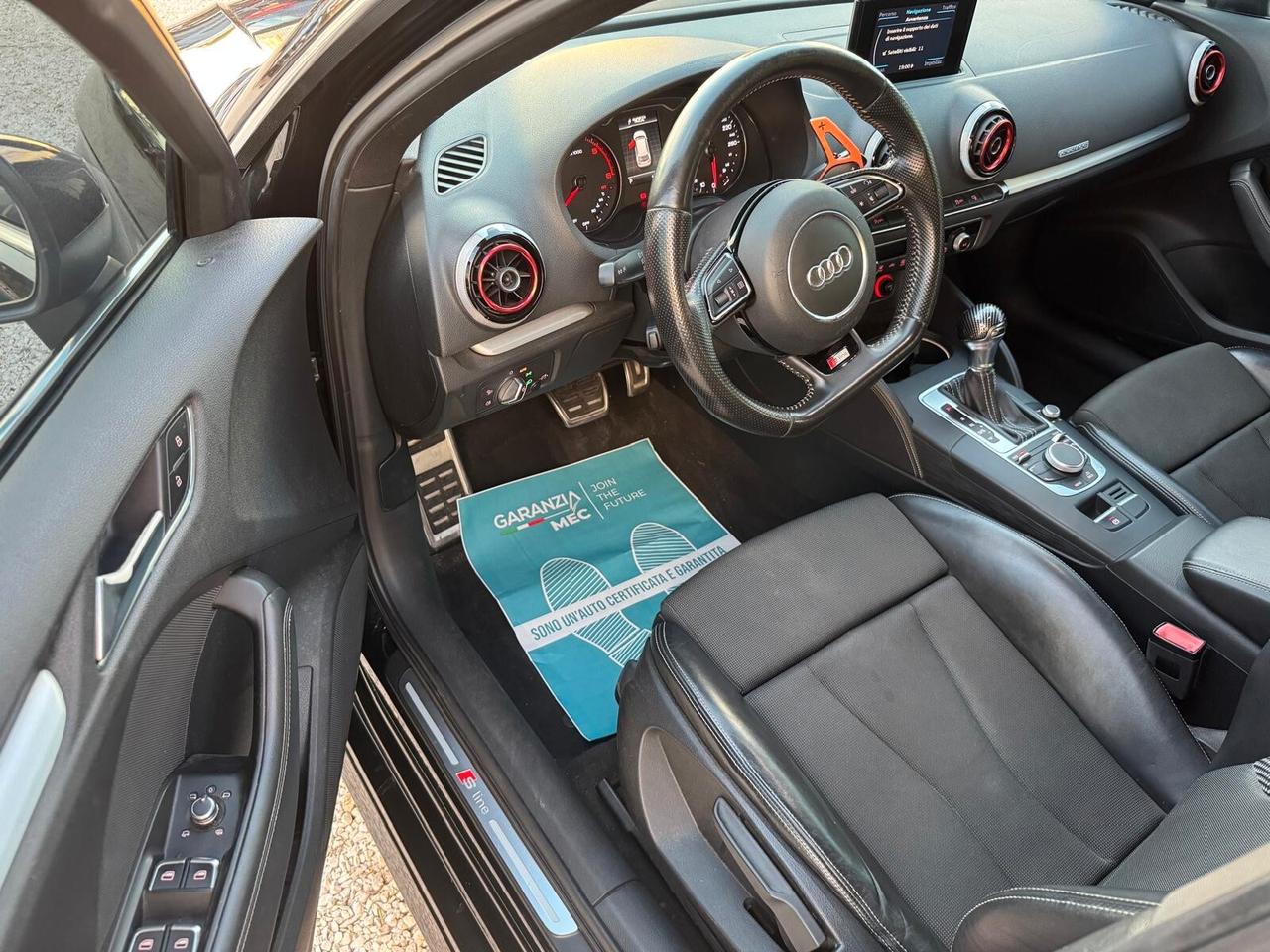 AUDI - A3 Sportback - 2.0 TDI quattro S-tronic S-line - FINANZIABILE - PERMUTE