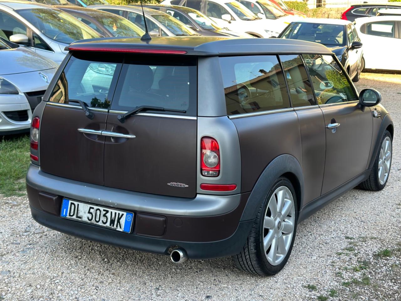 Mini ONE D CLUBMAN 1.6 16V KMCERT PELLE UNICOPR NEOPAT