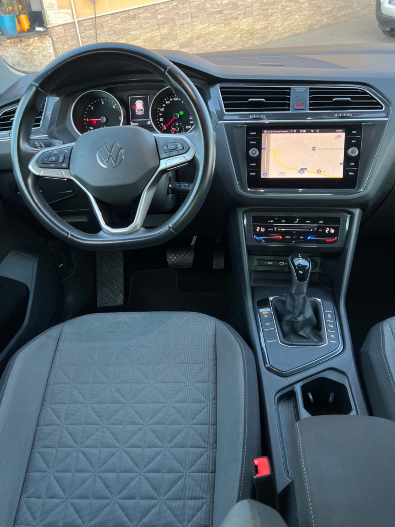 Volkswagen Tiguan 2.0 TDI 150 CV DSG 2021