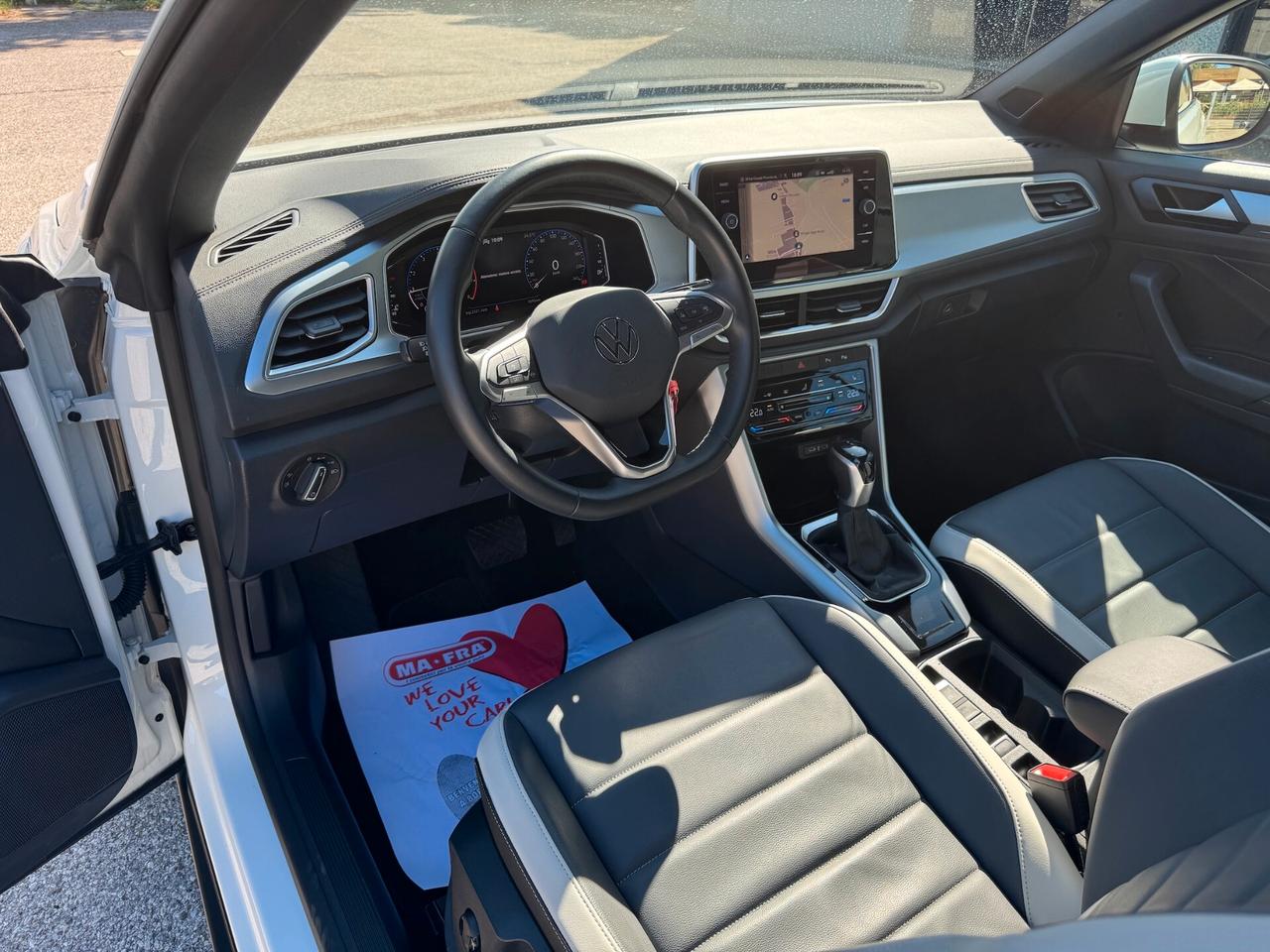Volkswagen T-Roc Cabriolet 1.5 tsi 150 CV dsg LED PELLE FULL