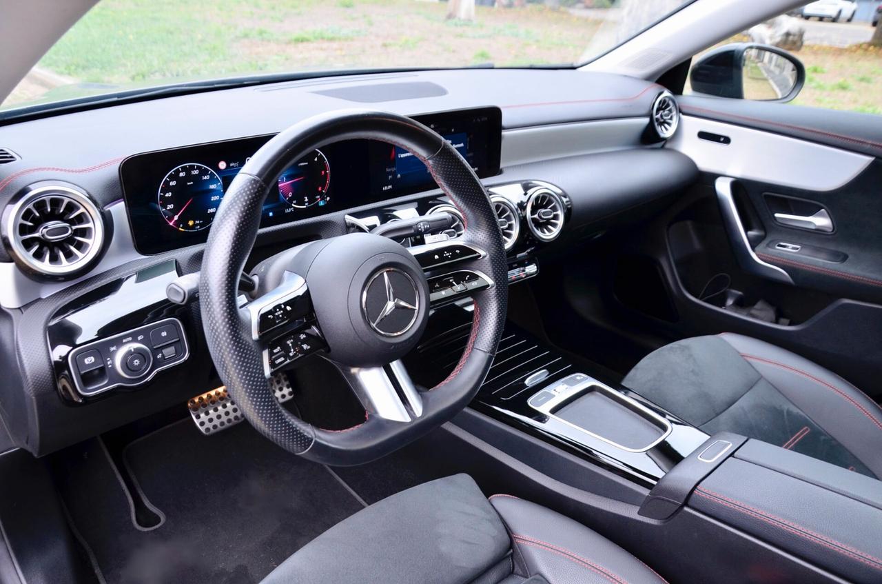 MERCEDES-BENZ CLA 200 SHOOTING BRAKE 200d AMG LINE PREMIUM 150cv AUTO, UNICOPROPRIETARIO, UFF ITALIANA, EURO 6D, FACE LIFT, SERVICE MERCEDES, TETTO, HI-FI PREMIUM, PERMUTE