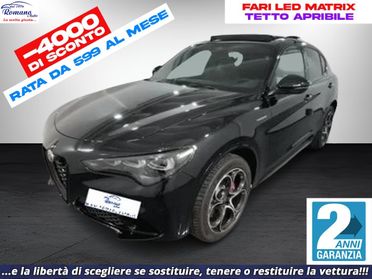 NEW ALFA ROMEO - Stelvio - 2.2 T.diesel 210CV AT8 Q4 Veloce#TETTO APRIBILE!