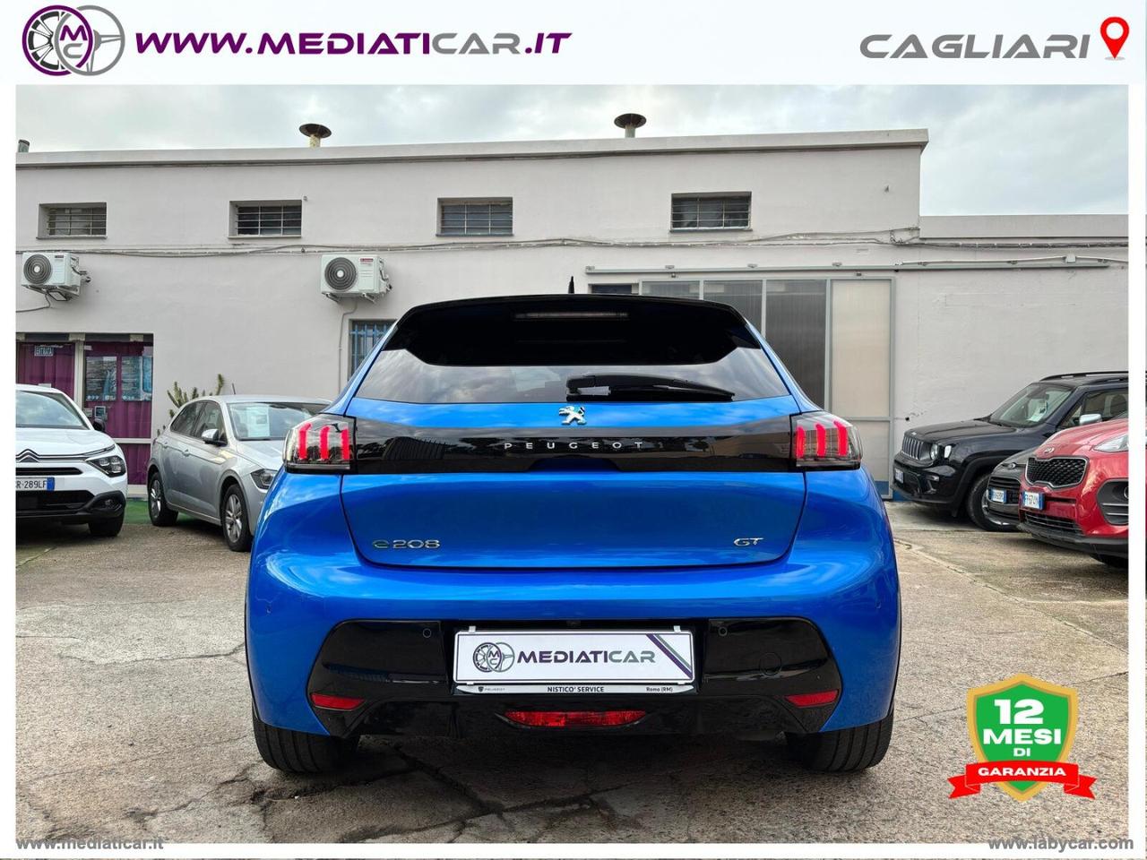 PEUGEOT 208 motore elettrico 136 CV 5p. GT Line