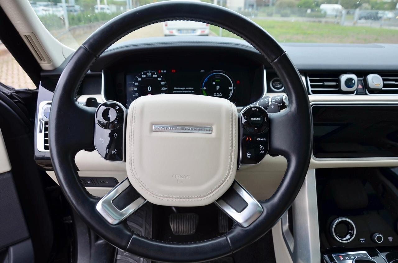 LAND ROVER RANGE ROVER 2.0 i4 PHEV PLUG IN AUTOBIOGRAPHY 404cv AUTO, GARANZIA LAND ROVER 12/27, UFF ITALIANA, SERVICE LAND ROVER, TETTO, HI-FI MERIDIAN, SOFT CLOSE, RETRO 360°, PERMUTE