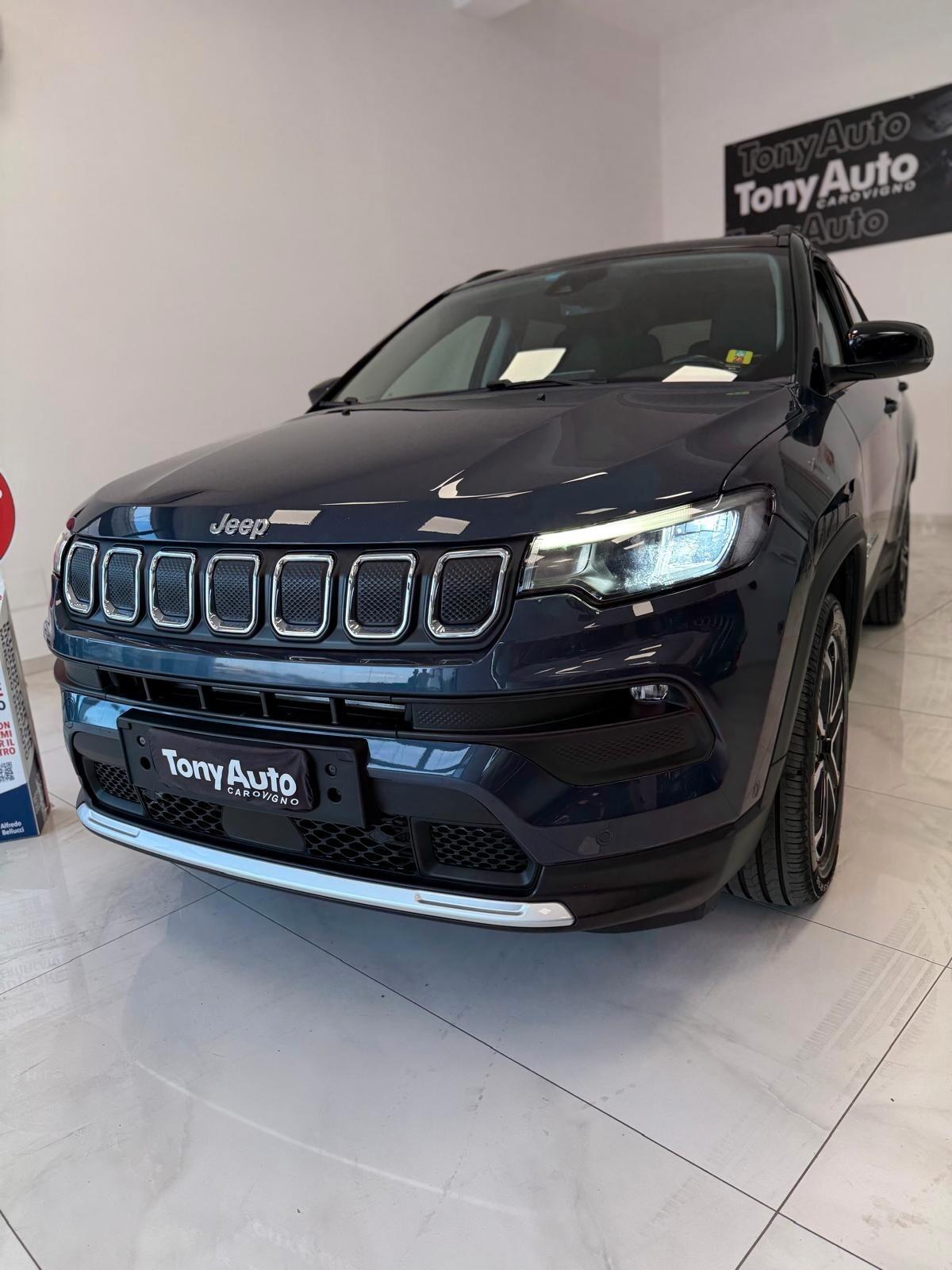 Jeep Compass 1.6 Multijet II Limited 130 C.V CON APPLE CARPLAY,VIRTUAL COCKPIT,TELECAMERA,NAVI