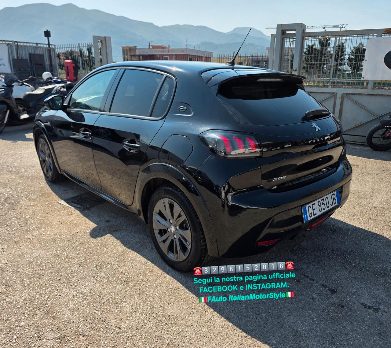 Peugeot 208 motore elettrico 136 CV 5 porte Active
