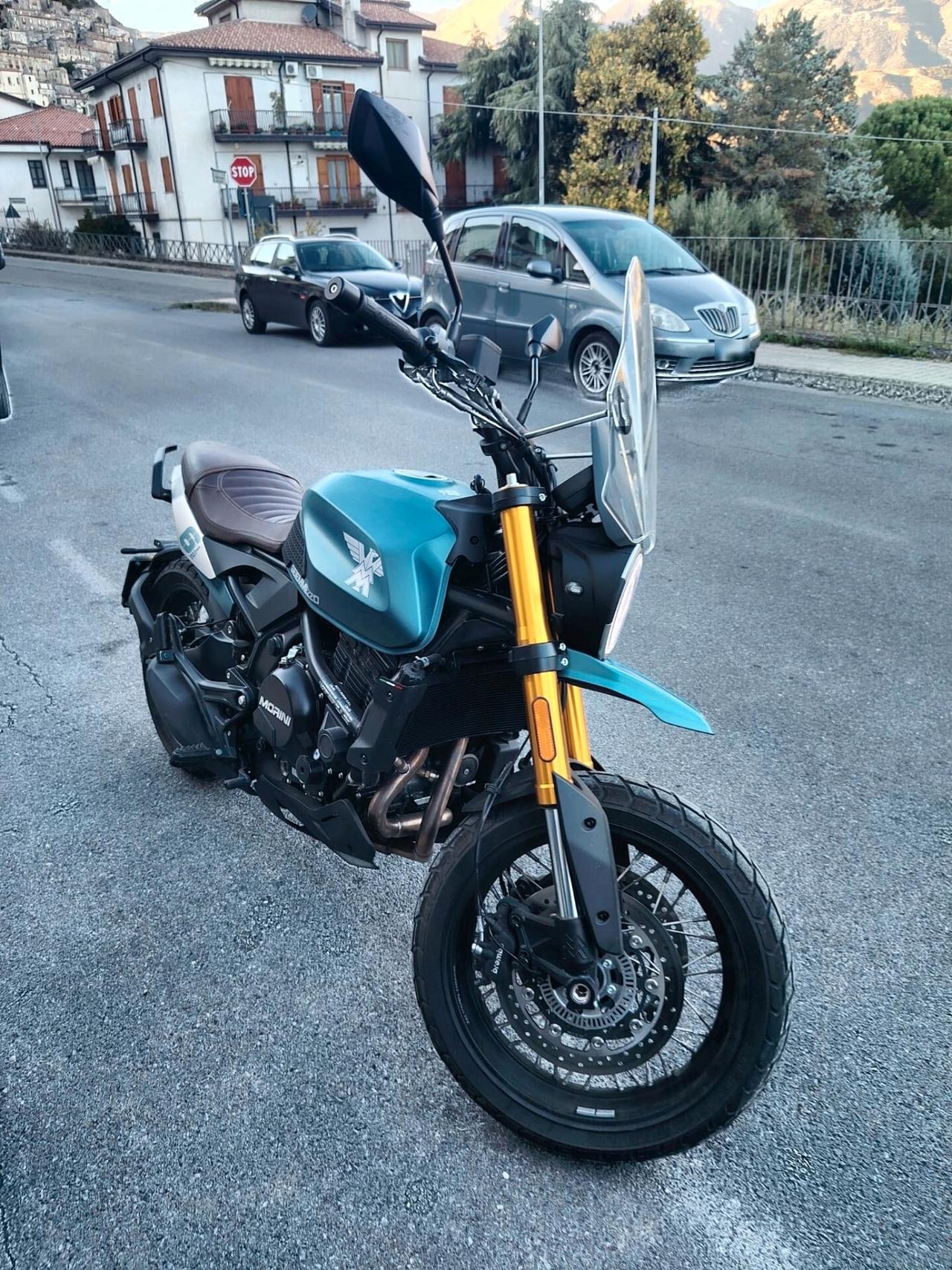 Moto Morini Scrambler Seimezzo 1900Km 2024-Garanzia 11/2027