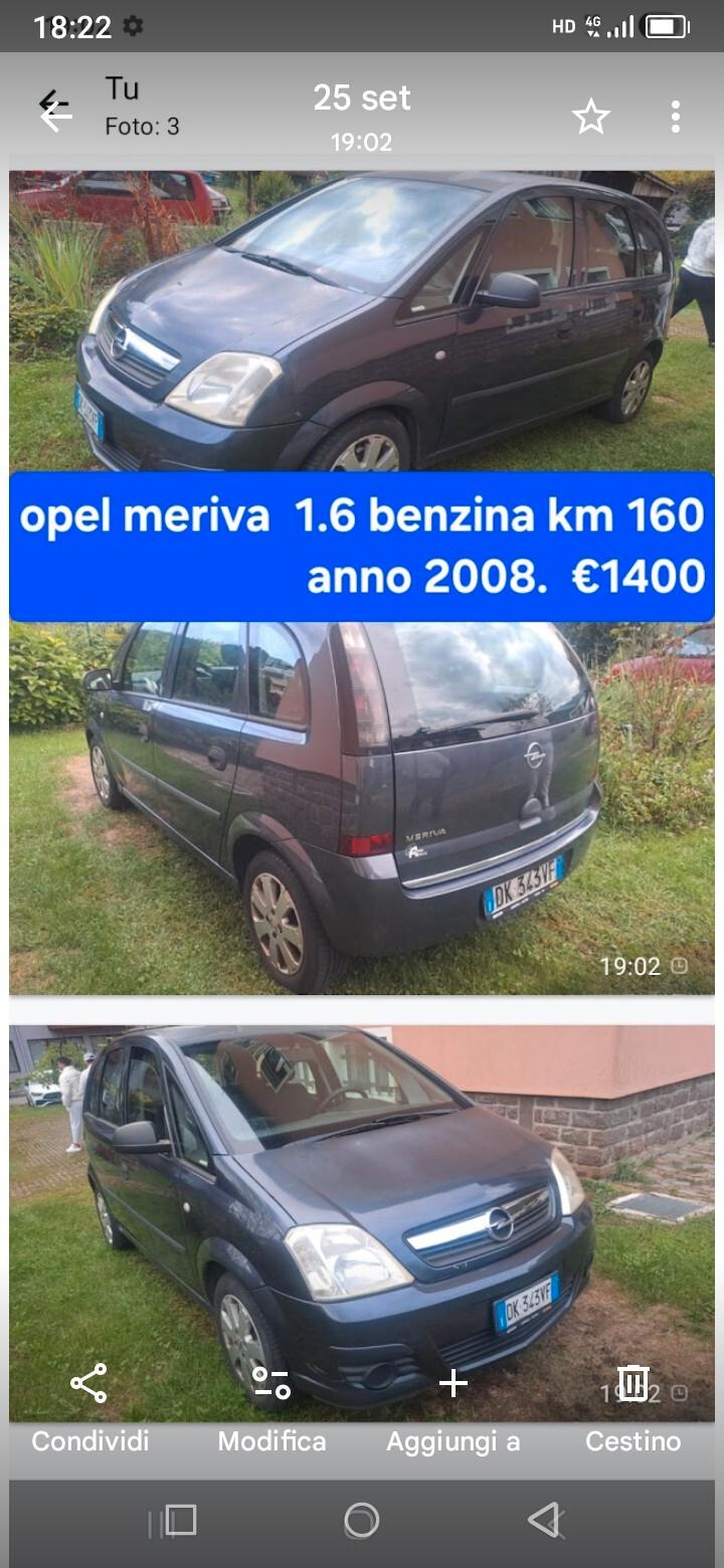 Opel Meriva 1.6 16V Cosmo