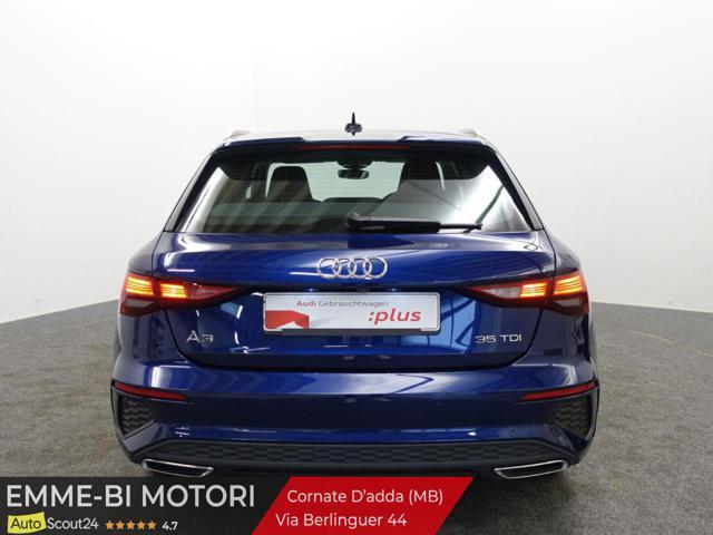 AUDI A3 SPB 35 TDI S tronic S line edition Retrocamera