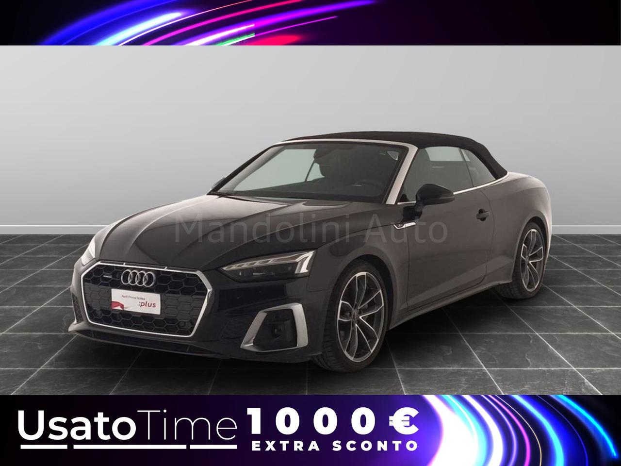 Audi A5 cabrio 40 2.0 tdi mhev 204cv s line edition quattro s tronic
