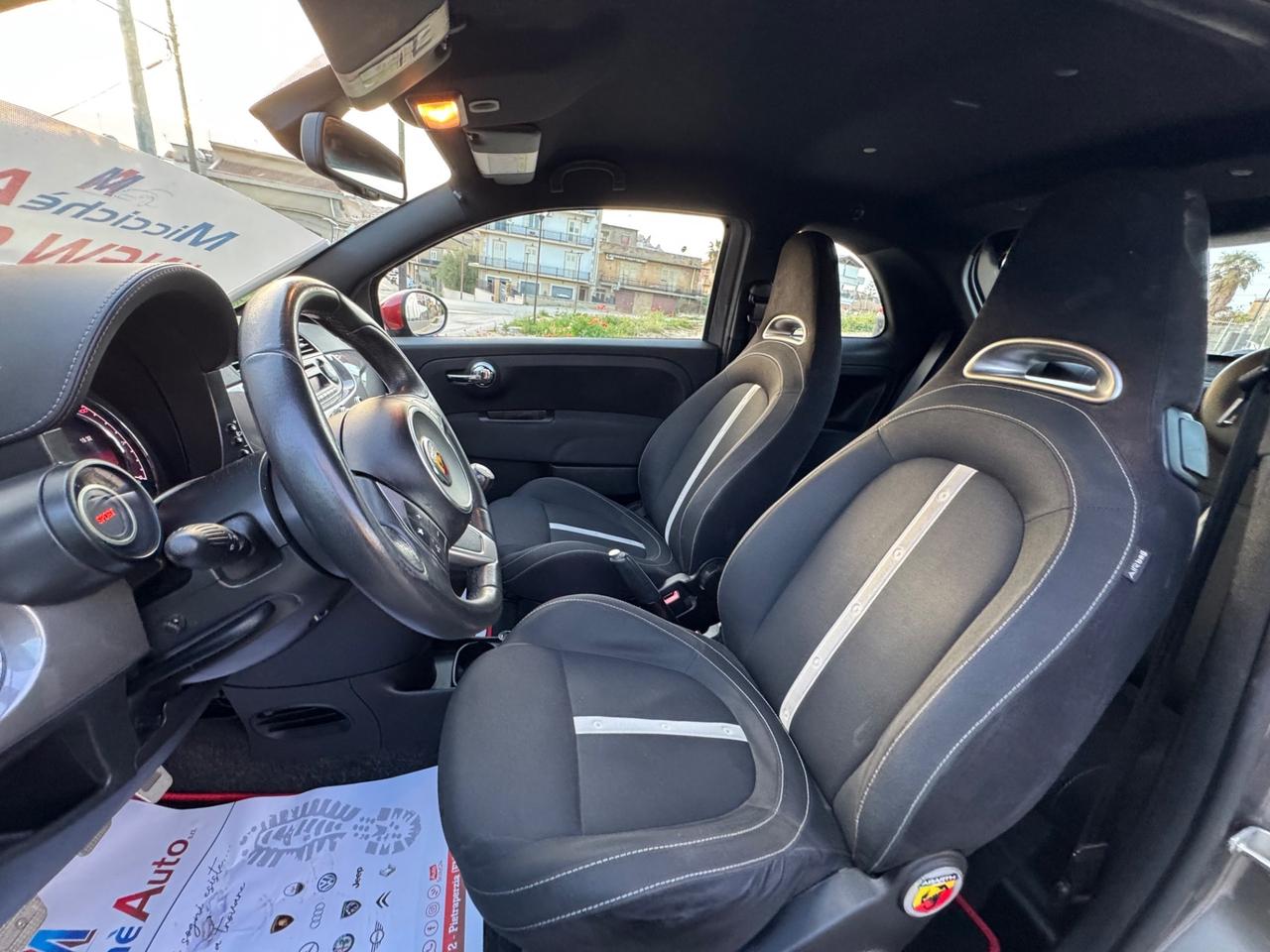 ABARTH 500 1.4 T-JET 135 CV R17 SCARICO FULL