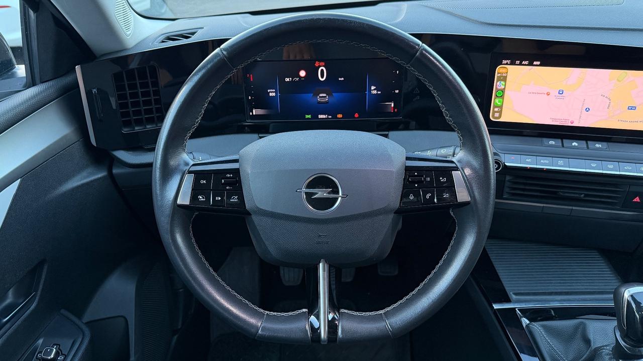 OPEL ASTRA 1.5 TURBO DIESEL BUSINESS ELEGANCE 131CV - FULL LED, VIRTUAL COKPIT, NEOPATENTATI