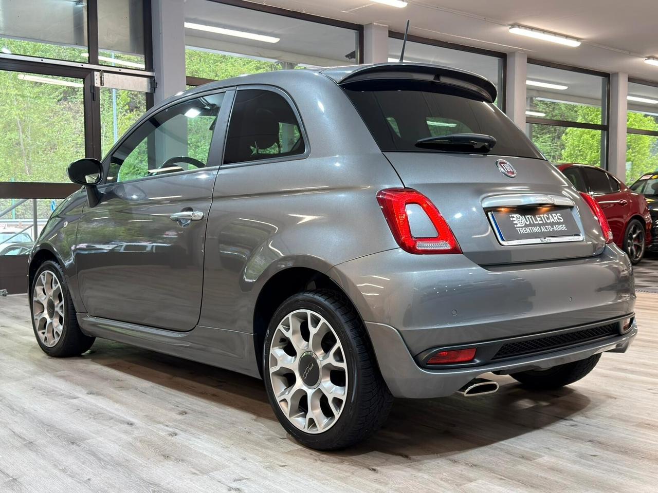 FIAT 500 S SPORT 1.2 69cv ROCKSTAR 110.000km 2019