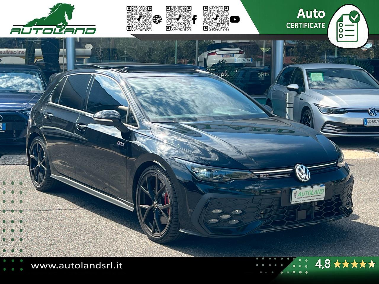 Volkswagen Golf 2.0 tsi GTI 265cv dsg TETTO - HEAD UP - PELLE - SEDILI VENTILATI