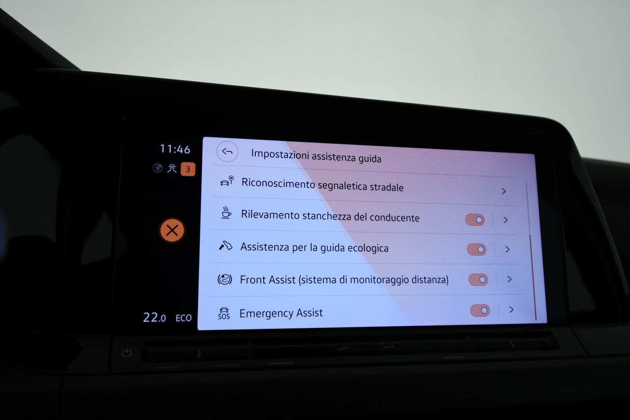 VOLKSWAGEN Golf 1.4 tsi ehybrid Style 204cv dsg APP CONNECT+ACC+ALCANTARA