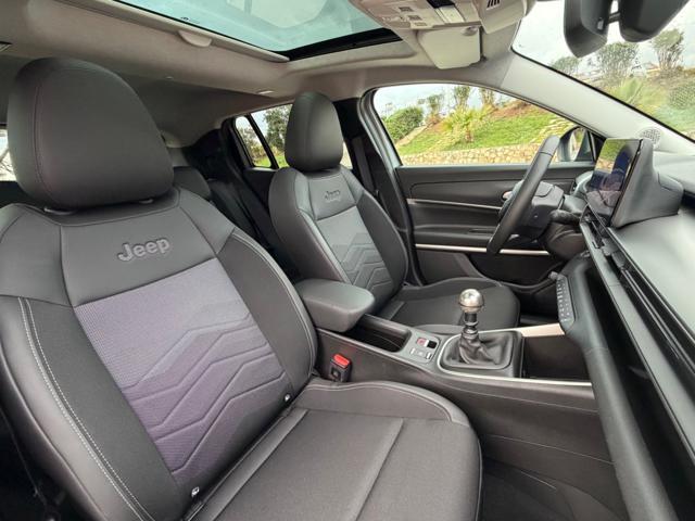 JEEP Avenger 100CV SUMMIT+TETTO APRIBILE+18'+RCAM+LED+PELLE