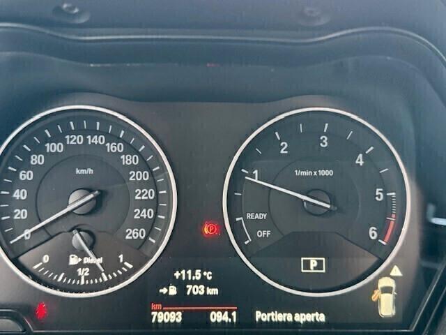 Bmw 216 216d Active Tourer Luxury C.Aut. Pelle Navi Led Cruise Pdc