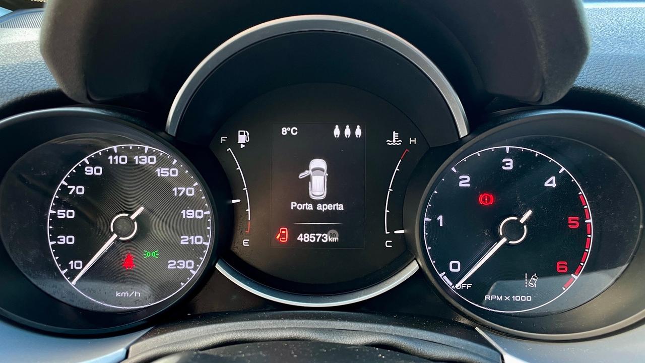 FIAT 500X 1.6 MULTIJET CONNECT 130CV - LANE ASSIST, CRUISE CONTROL, NEOPATENTATI