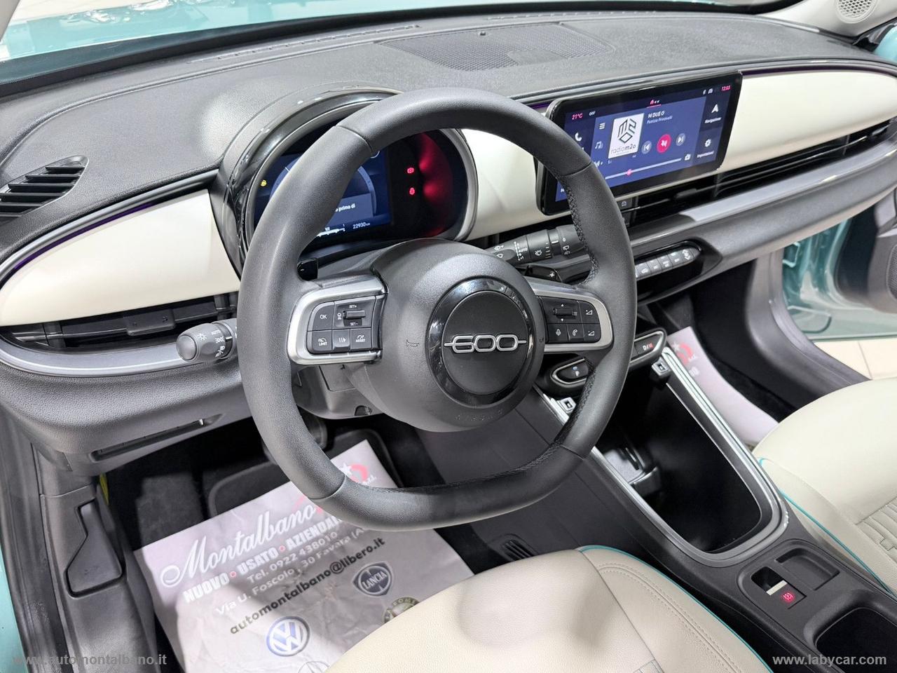 FIAT 600 Hybrid 110 CV DCT MHEV La Prima