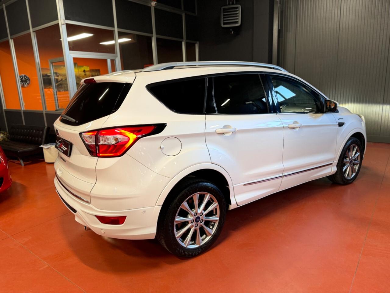 FORD KUGA VIGNALE 2.0 Tdci 150cv AWD BIANCO PERLATO FULL