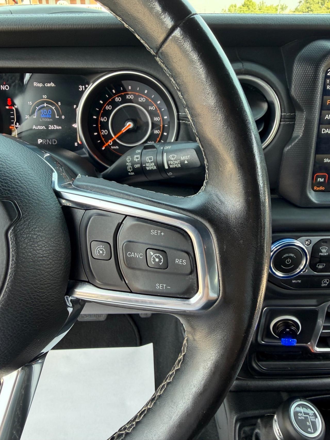 Jeep Wrangler Unlimited 2.2 Mjt II Sahara/unica!!!!/tetto apr. in tela/bellissima!!