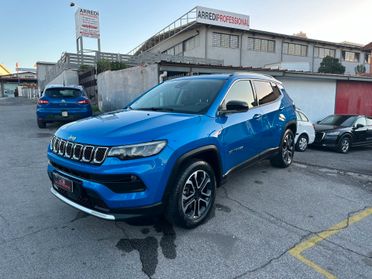 Jeep Compass 1.3 T4 190CV PHEV AT6 4xe Limited anno 06/2021 garanzia 12 23 mesi