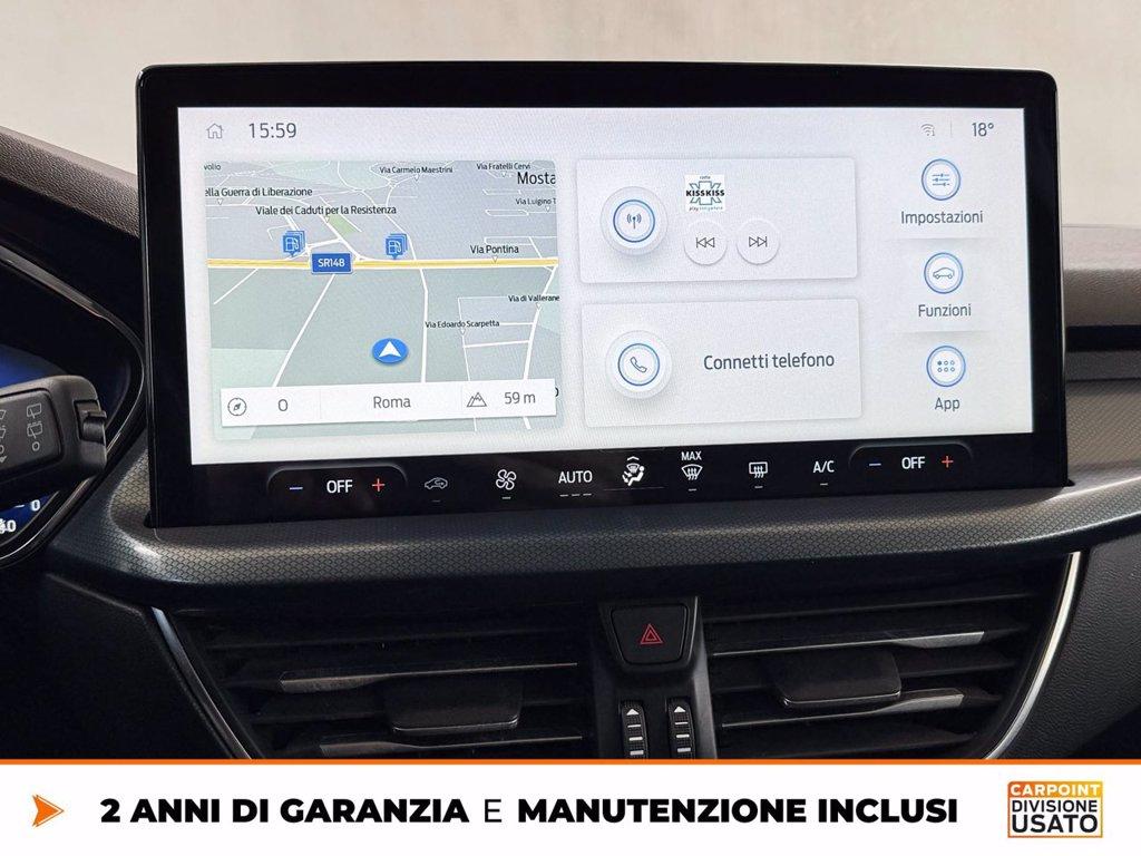 FORD Focus active 1.5 ecoblue x 120cv auto del 2022