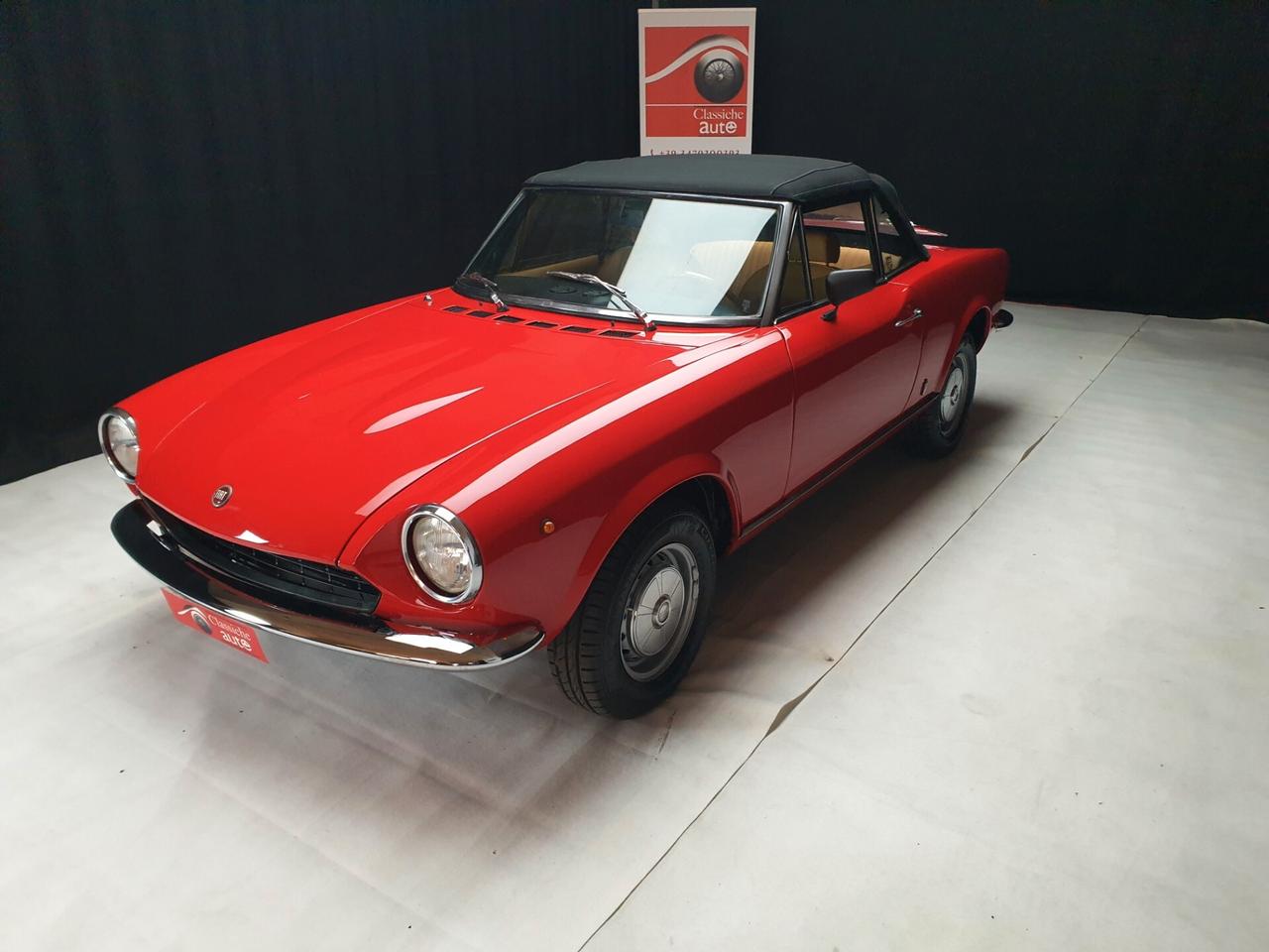Fiat 124 Spider certif. ASI con C.R.S.