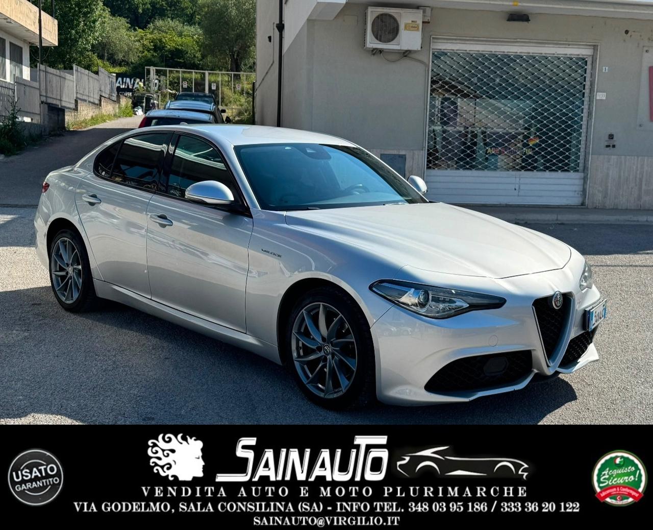 Alfa Romeo Giulia 2.2 Td 210 CV AWD Q4 Veloce GARANZIA