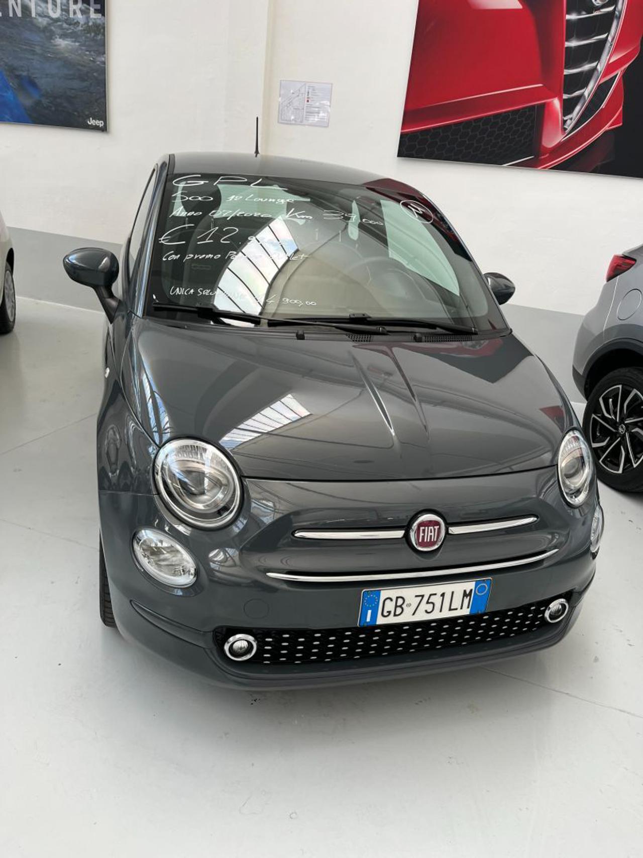 FIAT 500 (2015-2024) 500 1.2 EasyPower Lounge