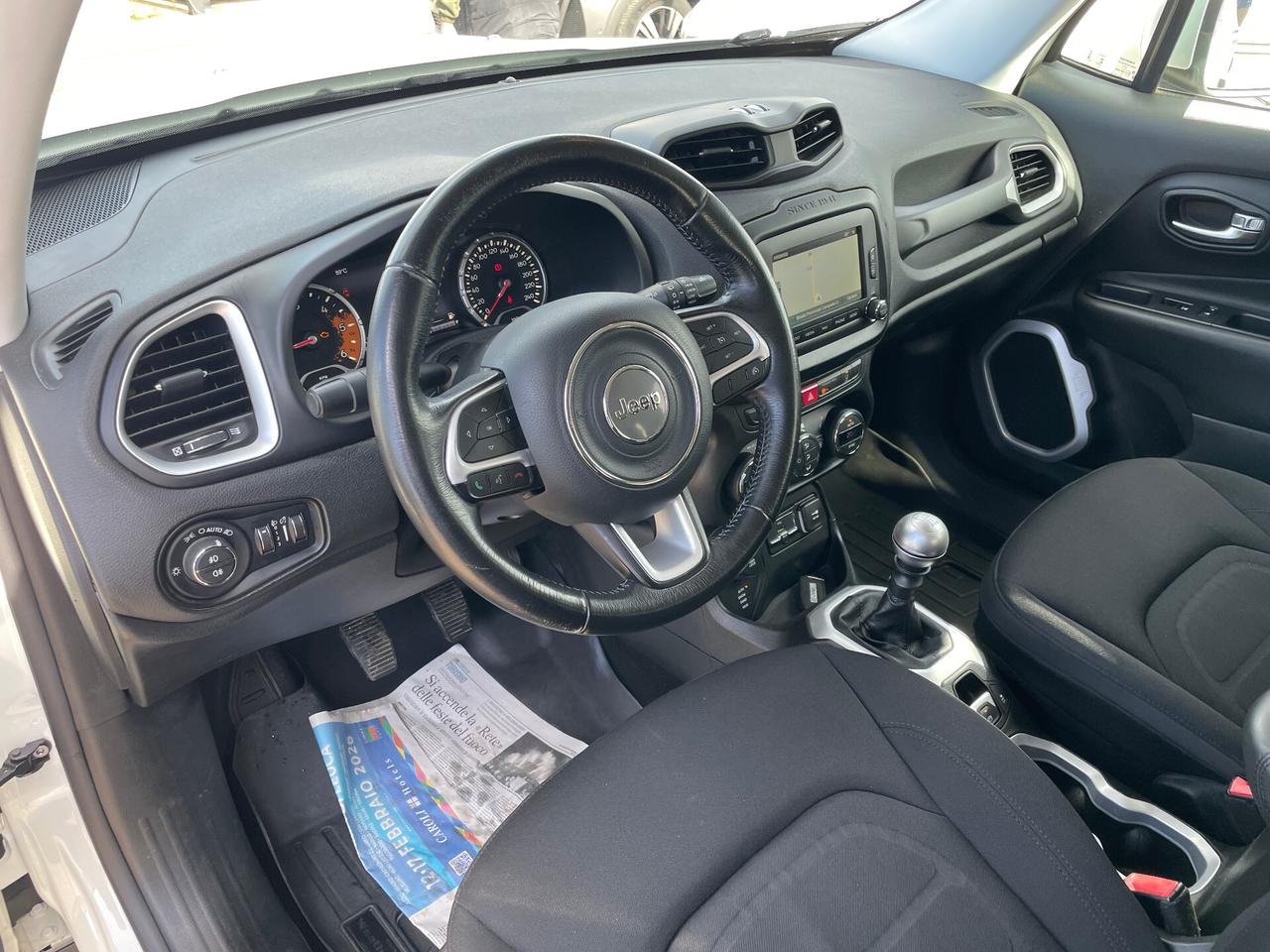 Jeep Renegade 2.0 Mjt 140CV 4WD Limited-NAVIGATORE-RETROCAMERA