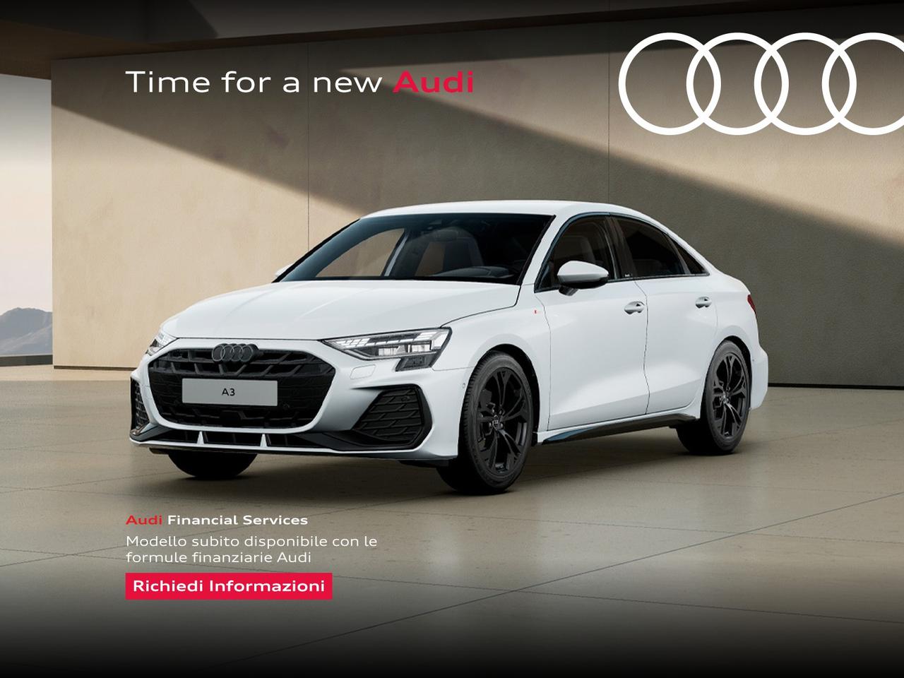 Audi A3 sedan 35 2.0 tdi s line edition s-tronic