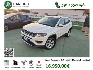 Jeep Compass 2.0 Mjet 4WD 140cv Limited