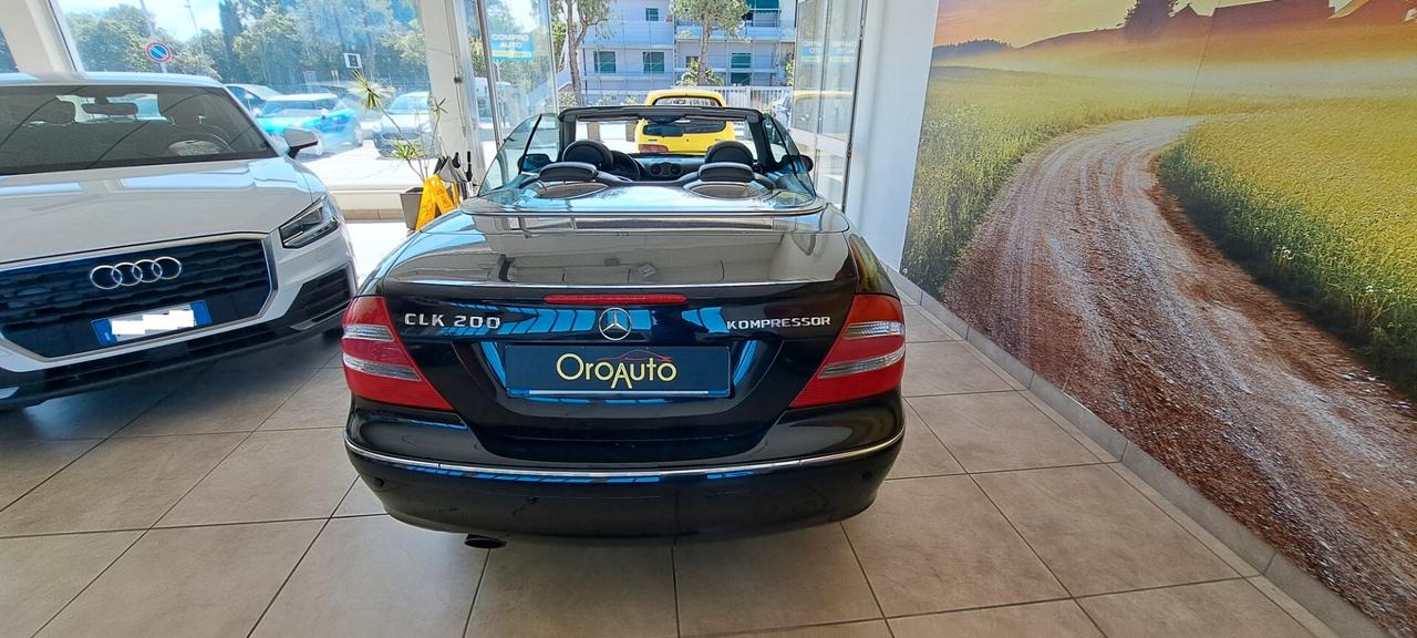 Mercedes CLK 200 Cabrio Elegance-PELLE-CRUISE*ASI*PDC...