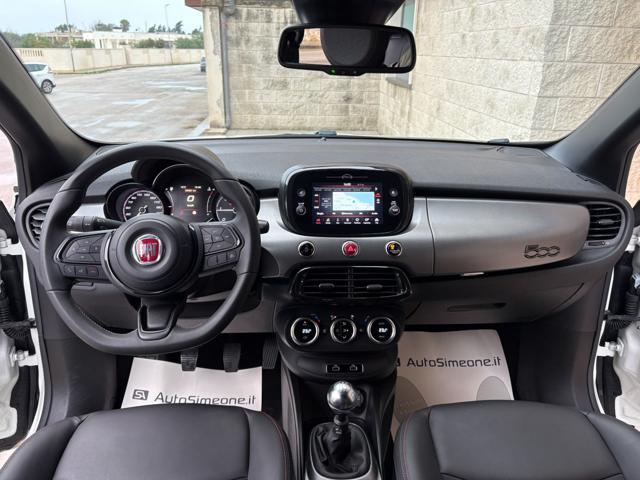 FIAT 500X 1.3 MultiJet 95 CV Sport CARPLAY-CERCHI DA 17''