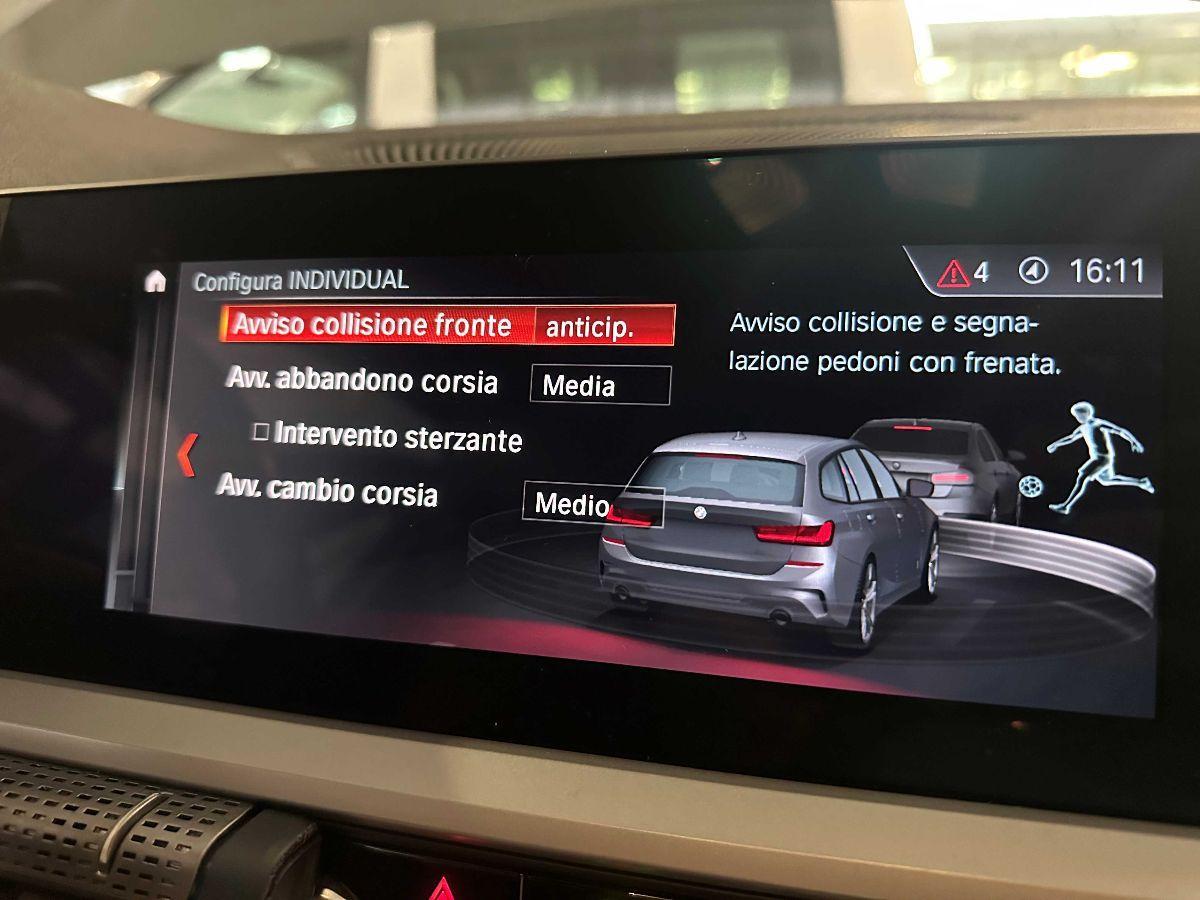 BMW 320d Touring Business Advantage aut. - UNICO-PROPRIETARIO -TAGLIANDI BMW