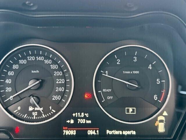Bmw 216 216d Active Tourer Luxury C.Aut. Pelle Navi Led Cruise Pdc