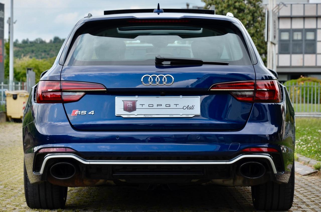 AUDI RS4 AVANT 2.9 TFSI QUATTRO 450cv TIPTRONIC, CRONOLOGIA SERVICE AUDI, UFF ITALIANA, FULL OPTIONAL, TETTO, SCARICO, HI-FI BANG & OLUFSEN, MATRIX, PERMUTE