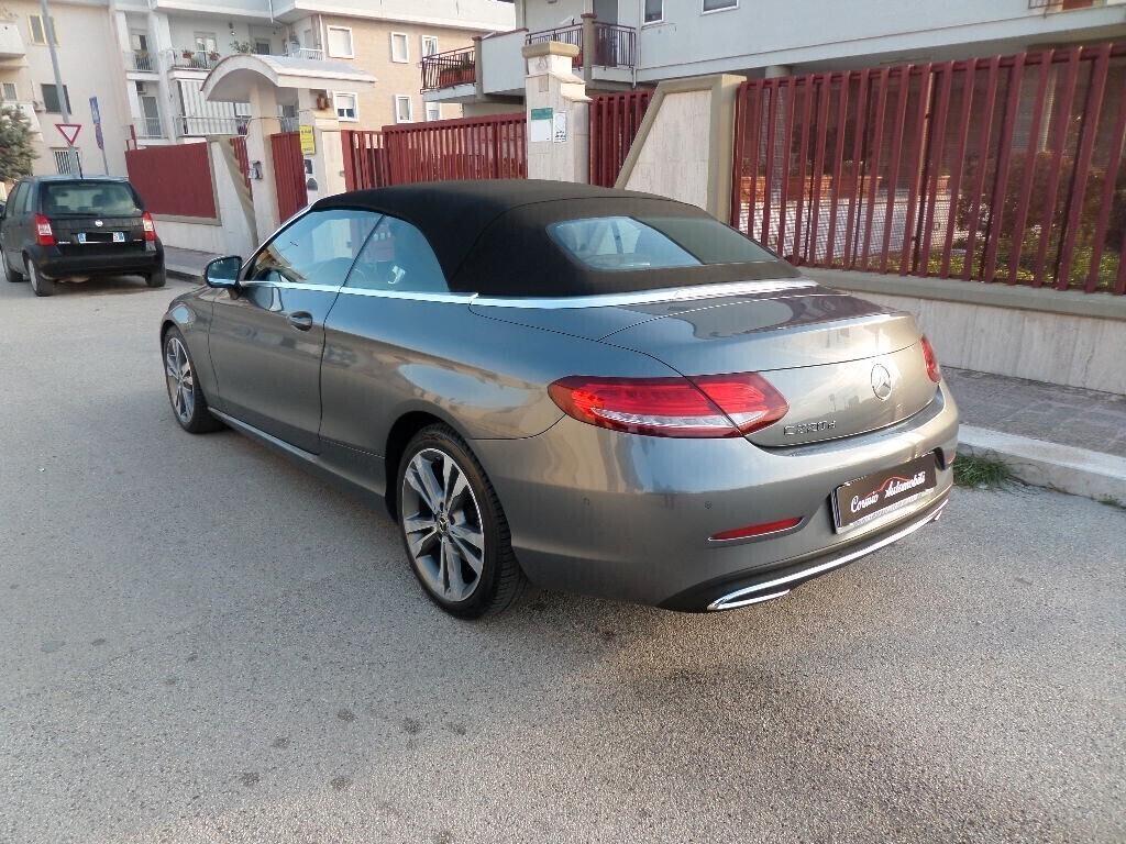 MERCEDES BENZ C 220 D CABRIO PREMIUM PLUS AUT - Navi-2 Park-Retrocamera-Cerchi 18