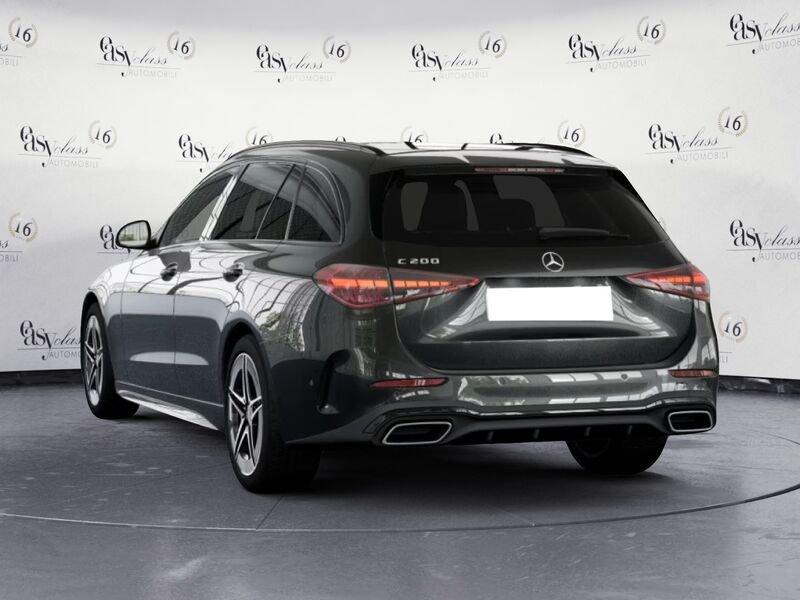Mercedes-Benz Classe C C 200 T AMG Line TETTO LED MBUX CAMERA 360