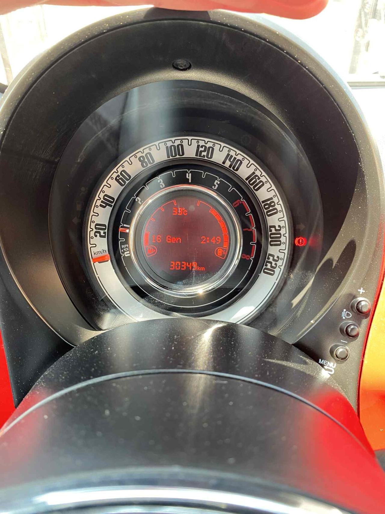 Fiat 500 1.0 Hybrid Red Lounge Ok Neop.